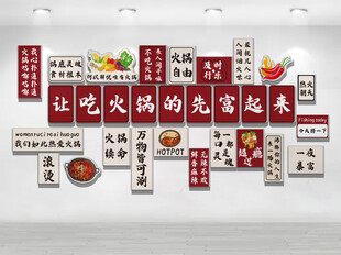 火锅文化墙