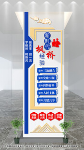 新时代枫桥经验文化墙