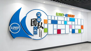 团队风采文化墙