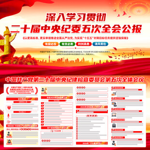 二十届中央纪委五次全会公报