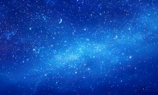 蓝色宇宙星空背景图素材