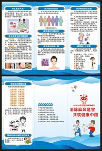 世界防治麻风病日三折页