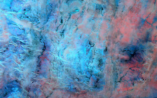 梦幻蓝色大理石石纹