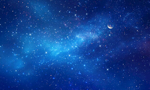 璀璨星空背景图