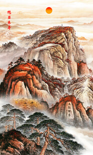 五岳独尊泰山装饰画