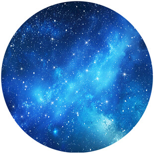 圆形星空软膜天花背景图