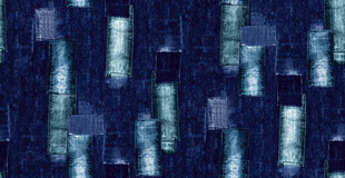 深蓝色几何图案纹理背景