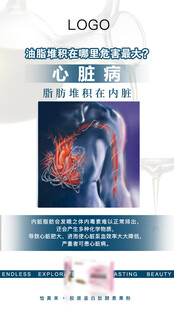心脏疾病健康科普海报