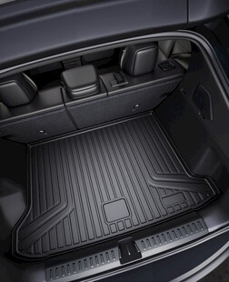 宽敞汽车后备垫子箱内部展示