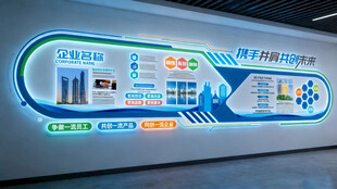 科技企业文化墙