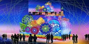 彩车花车效果图