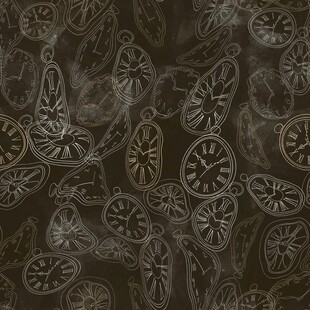 钟表 手绘 抽象