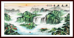 中堂山水画