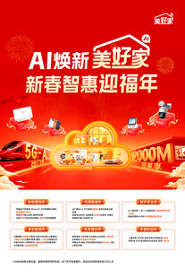 AI焕新 美好新春智慧 迎福年