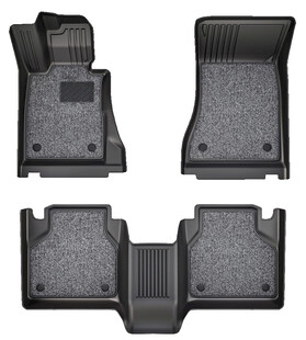 汽车脚垫四件套展示