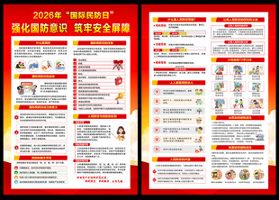 2026年国际民防日单页