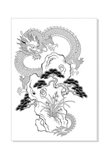 龙 松树