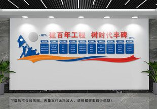 筑筑公司企业文化墙