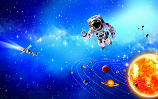 宇宙星空太阳系