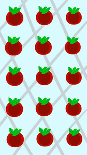 苹果图案背景纹理