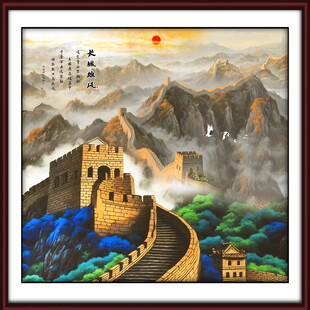 巨幅长城国画