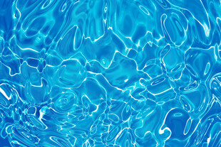 蓝色水波纹理背景