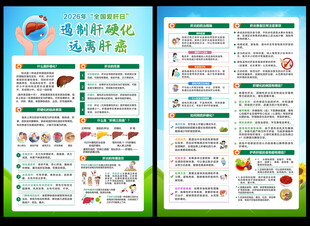 2026全国爱肝日宣传单