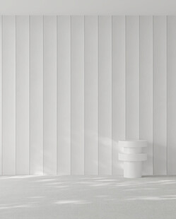 现代简约风个性白色直播场景