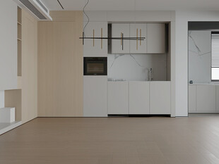 厨房直播间场景背景图