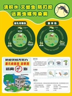 远离虫媒传染病海报