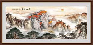 泰山日出五岳独尊