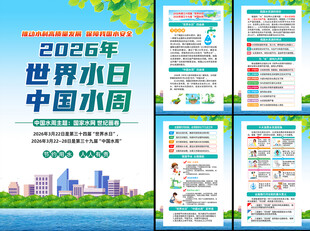 2026年中国水周挂图