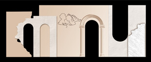 香槟舞台主背景舞台迎宾签到