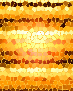 金色马赛克绚丽背景图案