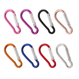 多彩铝合金登山扣展示