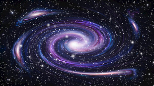 星空宇宙旋涡天花吊顶