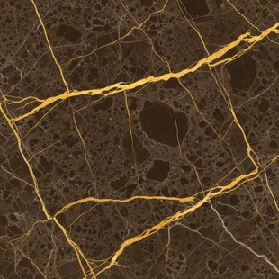 奢华黑金大理石纹理