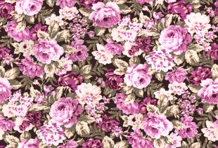 花卉图案布料纹理展示