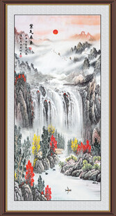 玄关山水画