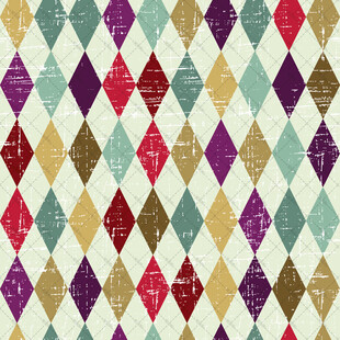 多彩菱形图案纹理背景