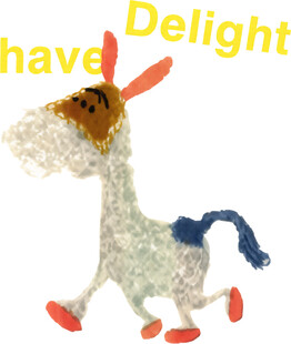 可爱毛线编织小毛驴