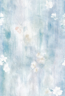 清新梦幻花卉背景图