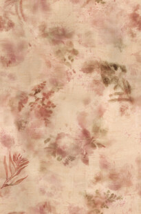 粉色花卉图案布料纹理
