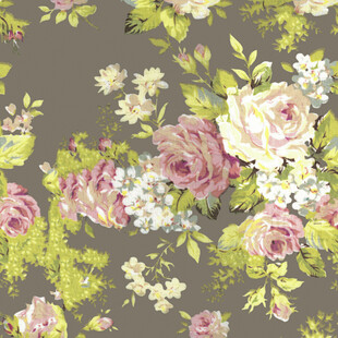 复古花卉图案背景