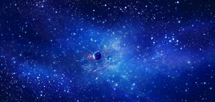 浩瀚星空背景墙