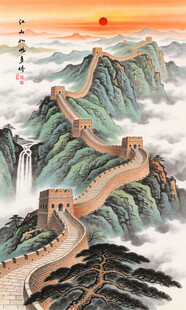 长城玄关装饰画
