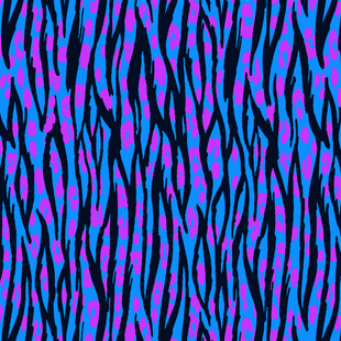 蓝紫相间动感条纹图案