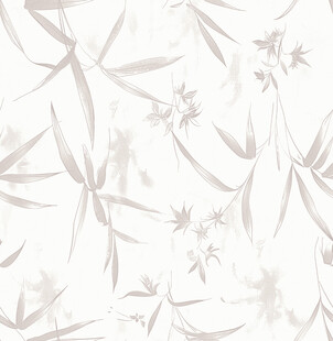 淡雅竹叶花卉纹理图案