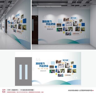 团队风采文化墙