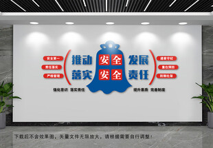 推动安全发展文化墙
